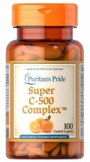 Puritan s Pride Super C-500 Complex 100 caplets