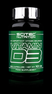 Scitec Vitamin D3 250 caps