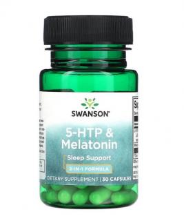 Swanson 5-HTP  Melatonin 30 caps