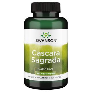 Swanson Cascara Sagrada 450mg 100 caps