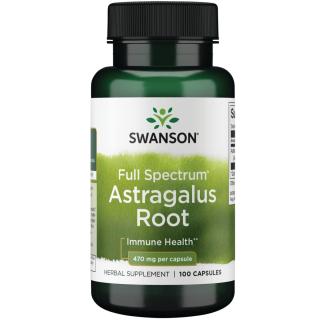 Swanson Full Spectrum Astragalus Root 470mg 100 caps