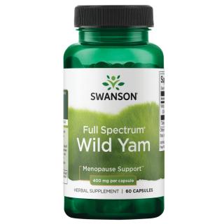 Swanson Full Spectrum Wild Yam 400 mg 60 caps