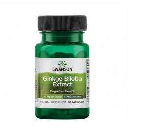Swanson Ginkgo Biloba Extract 60 mg 30 caps