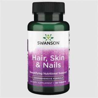 Swanson Hair, Skin  Nails 60 tabs