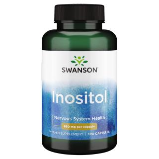 Swanson Inositol 650 mg 100 caps