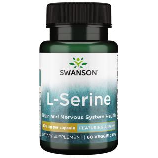 Swanson L-Serine 500mg 60 vcaps