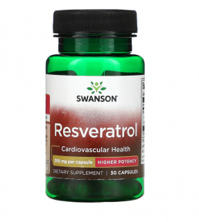 Swanson Resveratrol 250 mg 30 caps