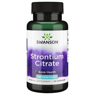 Swanson Strontium Citrate 340 mg 60 caps