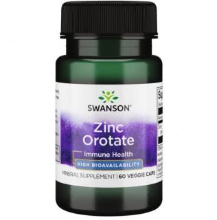 Swanson Zinc Orotate 60 vcaps