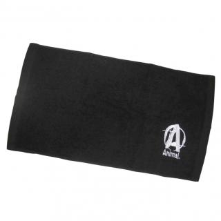 Universal Animal Towel Logo 46x27 cm Black