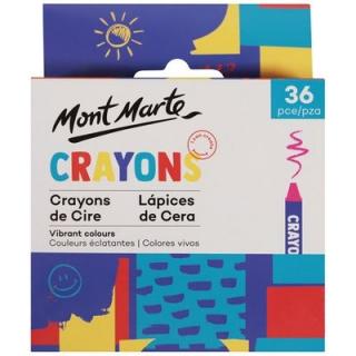 Creioane cerate Mont Marte 36 buc/set