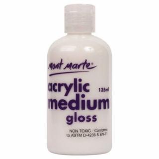 Medium Mont Marte acrilic lucios 135ml