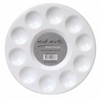 Paleta Mont Marte plastic 17cm rotunda