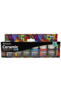 Set vopsele pentru ceramica Mont Marte 6x20ml