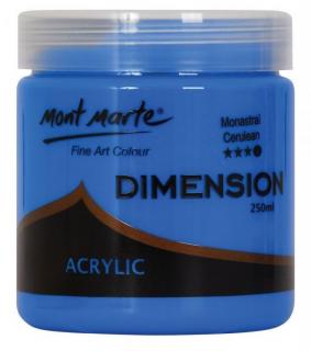 Vopsea acrilica Dimension Mont Marte 250ml  Monastral Cerulean