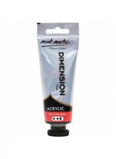 Vopsea acrilica Dimension Mont Marte 75ml  Azo Vermilion