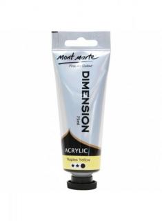 Vopsea acrilica Dimension Mont Marte 75ml Naples Yellow