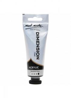 Vopsea acrilica Dimension Mont Marte 75ml  Neutral Grey