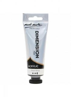 Vopsea acrilica Dimension Mont Marte 75ml  Pearl White