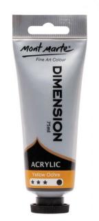 Vopsea acrilica Dimension Mont Marte 75ml  Yellow Ochre