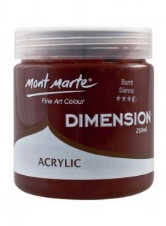 Vopsea acrilica Mont Marte  Dimension 250ml Burnt Sienna