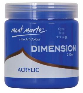 Vopsea acrilica Mont Marte Dimension 250ml Cyan Blue