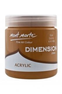 Vopsea acrilica Mont Marte Dimension 250ml, Raw Sienna