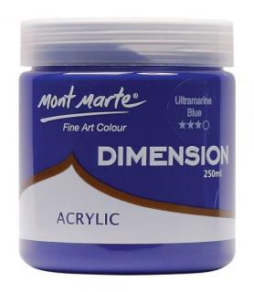 Vopsea acrilica Mont Marte  Dimension 250ml Ultramarine Blue