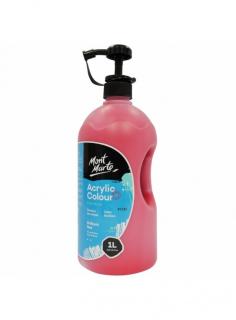 Vopsea acrilica Mont Marte Studio 1L- Brilliant Red