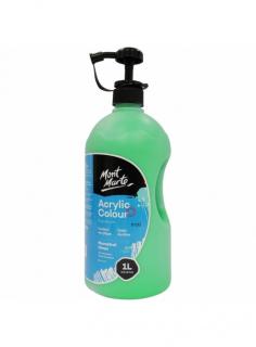 Vopsea acrilica Mont Marte Studio 1L-  Monastral Green