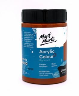 Vopsea acrilica Mont Marte Studio 300ml -Burnt Sienna