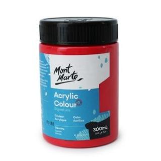 Vopsea acrilica Mont Marte Studio 300ml -Carmine