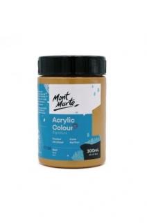 Vopsea acrilica Mont Marte Studio 300ml - Gold