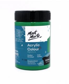 Vopsea acrilica Mont Marte Studio 300ml -Monastral Green