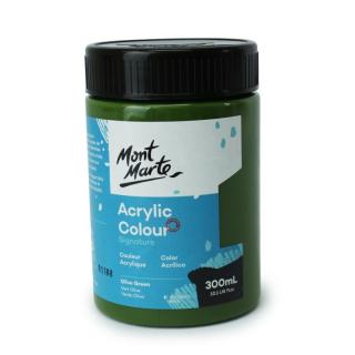 Vopsea acrilica Mont Marte Studio 300ml -Olive Green