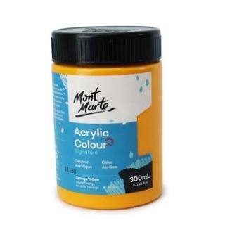 Vopsea acrilica Mont Marte Studio 300ml -Orange Yellow