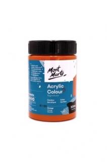 Vopsea acrilica Mont Marte Studio 300ml - Orange