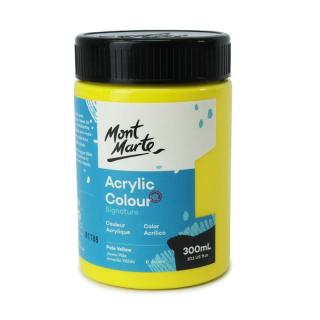 Vopsea acrilica Mont Marte Studio 300ml - Pale Yellow