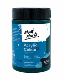 Vopsea acrilica Mont Marte Studio 300ml -Phthalo Green