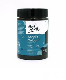 Vopsea acrilica Mont Marte Studio 300ml -Raw Umber