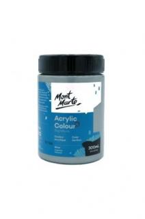 Vopsea acrilica Mont Marte Studio 300ml - Silver