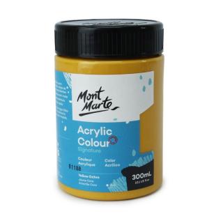 Vopsea acrilica Mont Marte Studio 300ml -Yellow Ochre