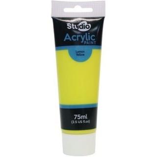 Vopsea acrilica Mont Marte Studio 75ml - Lemon Yellow