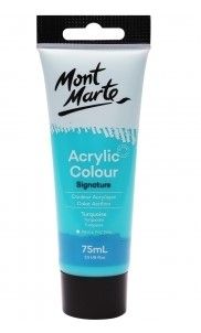 Vopsea acrilica Mont Marte Studio 75ml - Turquoise