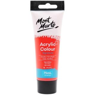 Vopsea acrilica Mont Marte Studio 75ml - Vermillion