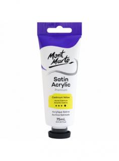 Vopsea acrilica Premium Mont Marte 75ml - Cadmium Yellow