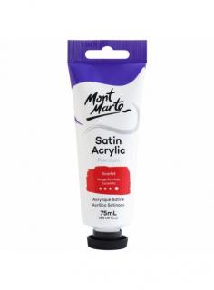 Vopsea acrilica Premium Mont Marte 75ml - Scarlet