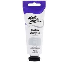 Vopsea acrilica Premium Mont Marte 75ml -Silver