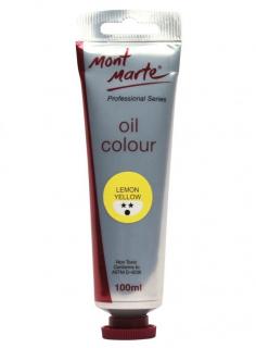 Vopsea ulei Mont Marte 100ml Lemon Yellow