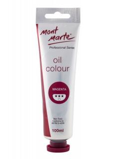 Vopsea ulei Mont Marte 100ml Magenta